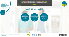 Desktop Screenshot of medatixx.de